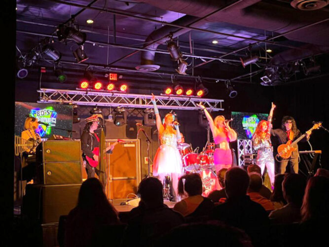 Travel back in time with 80’s Revolution on the floating stage